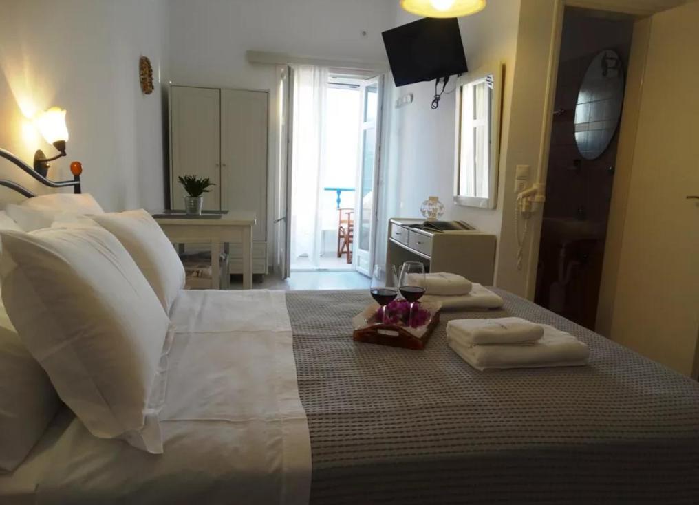 Aparthotel Castelopetra à Katápola Extérieur photo